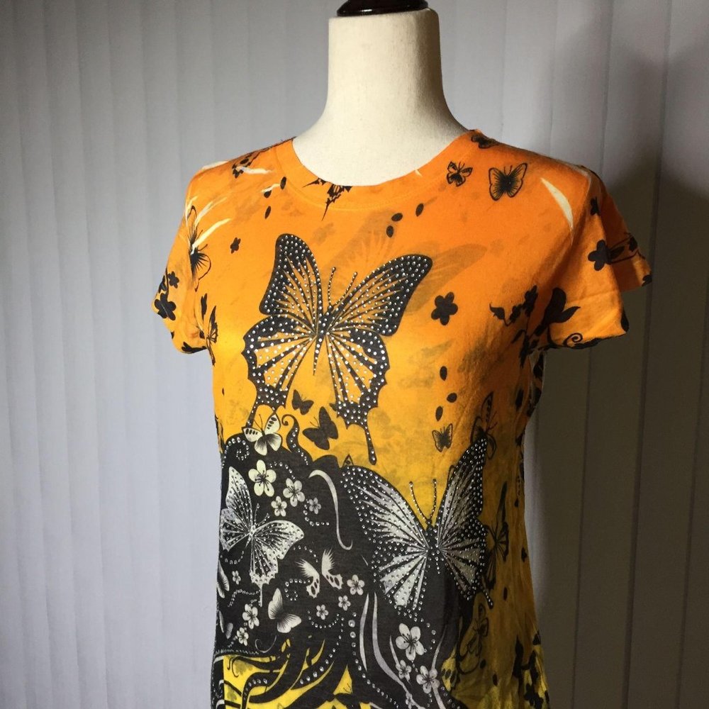 HIp Tee women's butterfly short sleeve, XL